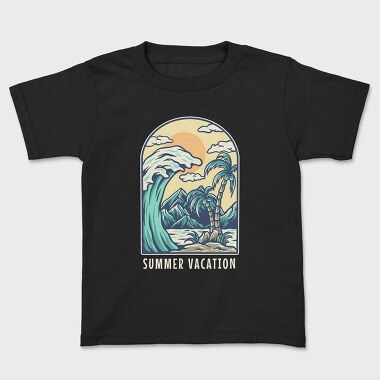 Beach Summer Vacation , Tricou Copii