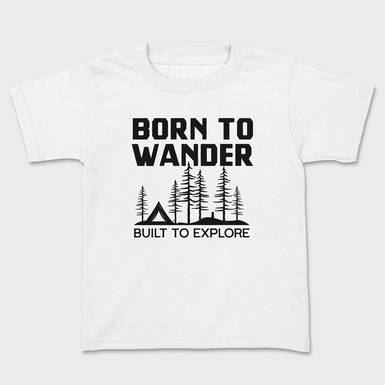 born to wander, Tricou Copii