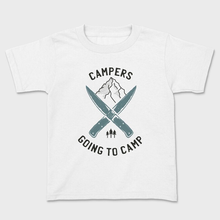 Campers Going Camp, Tricou Copii