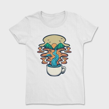 Camping Illustration 2, Tricou Femei