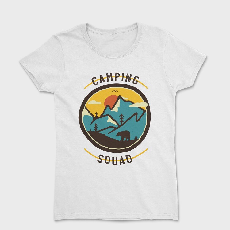 Camping Squad, Tricou Femei