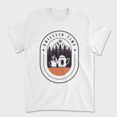 Chilllin Time, Tricou Barbati (Unisex)