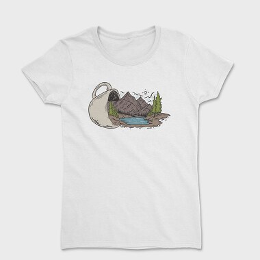 Coffee Landscape, Tricou Femei