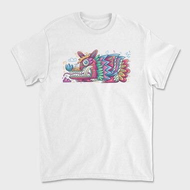 Colorful Creature 34, Tricou Barbati (Unisex)