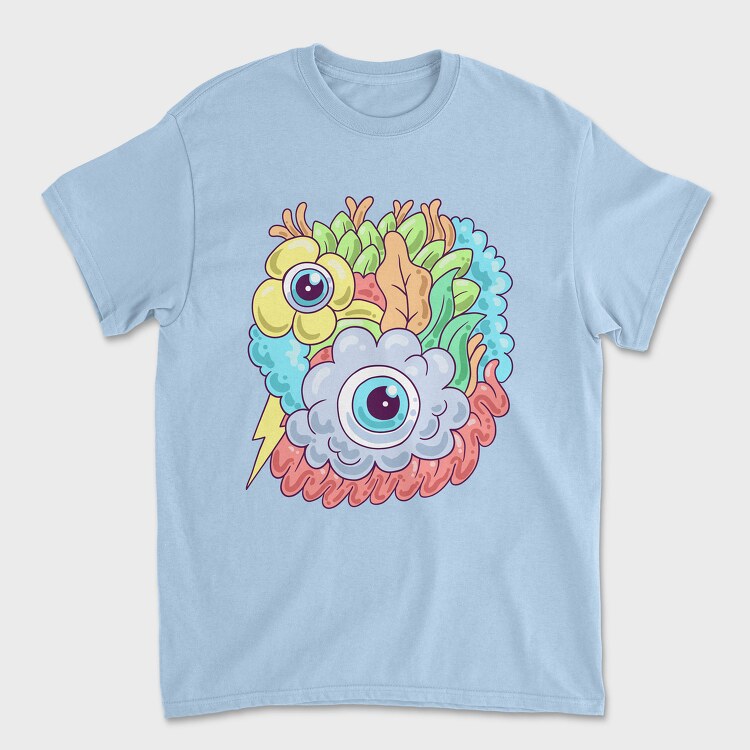 Colorful Creature 41, Tricou Barbati (Unisex)