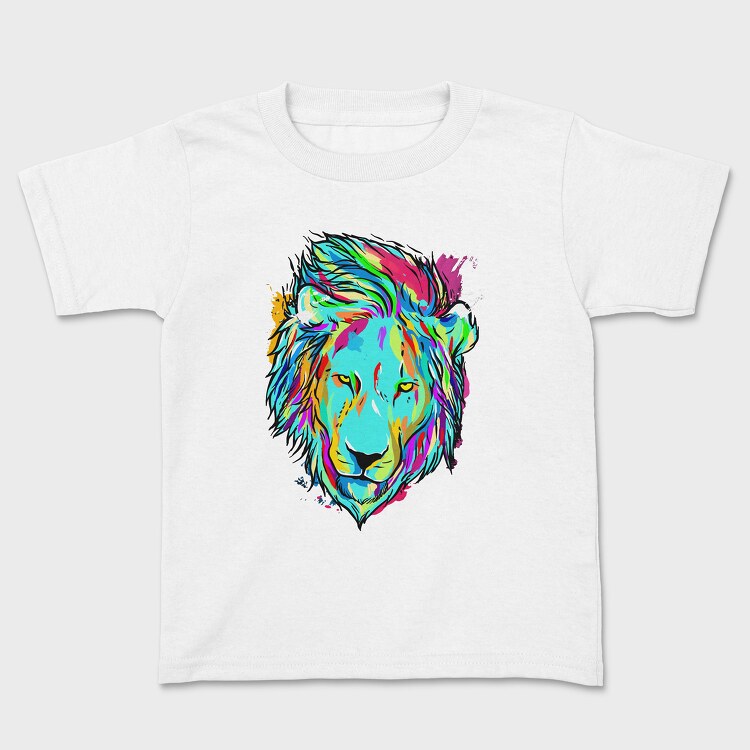 Colorful Lion 2, Tricou Copii