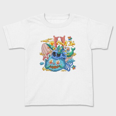 Colorful Monster, Tricou Copii