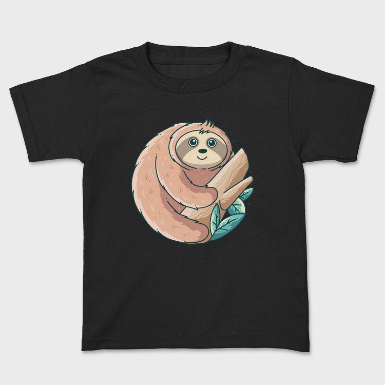 Tricou Copii, Cute Sloth 2