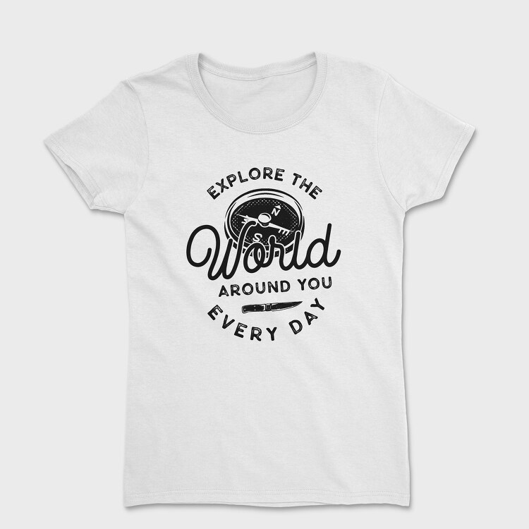 Explore the World, Tricou Femei