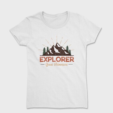 explorer great adventure, Tricou Femei