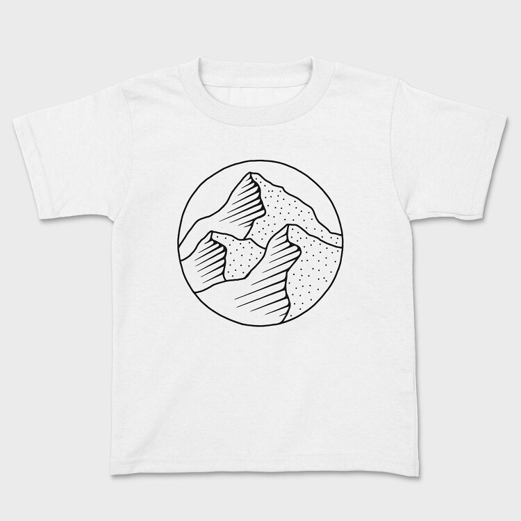 Tricou Copii, Geometric Landscape 11