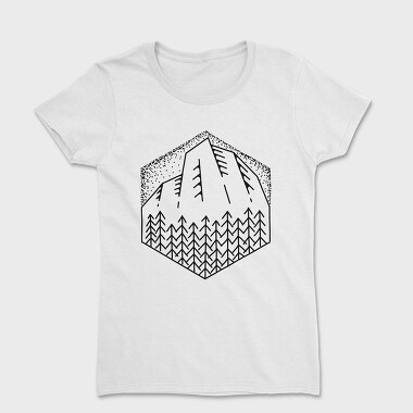 Geometric Landscape 2, Tricou Femei