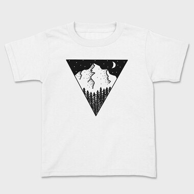 Geometric Landscape, Tricou Copii