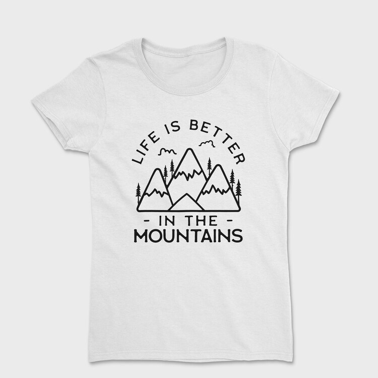 in the mountain, Tricou Femei