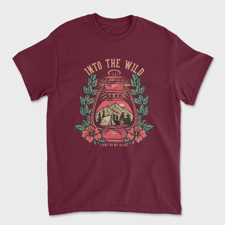 Into the Wild Light Up My Heart, Tricou Barbati (Unisex)