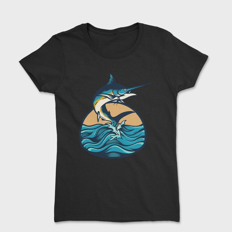 Marlin Fish 3, Tricou Femei