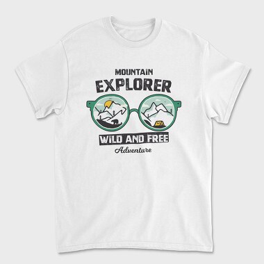 Mountain Explorer, Tricou Barbati (Unisex)