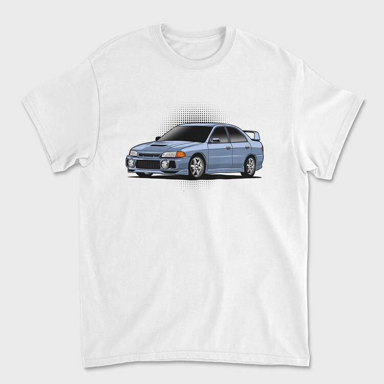 Tricou Barbati (Unisex), Race Blue Car