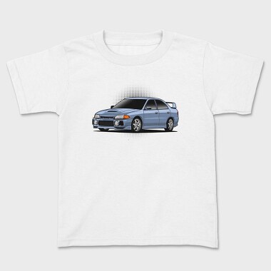 Race Blue Car, Tricou Copii