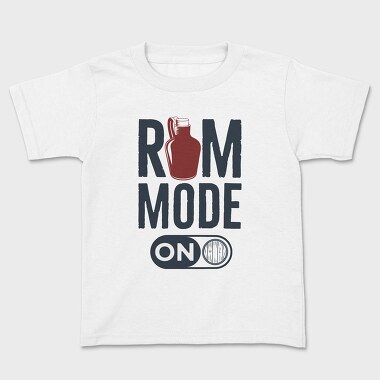 Rum Mode On, Tricou Copii