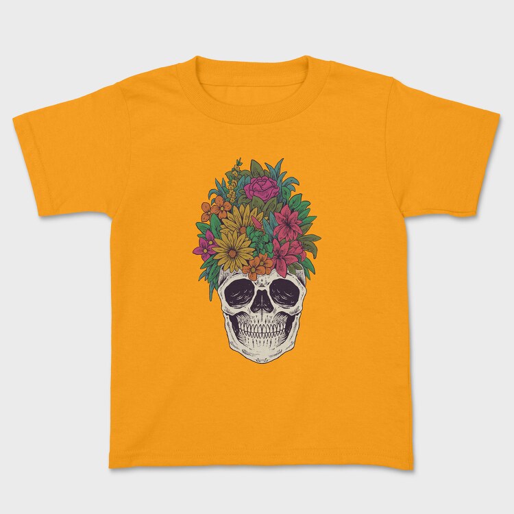 Skull Flowers, Tricou Copii