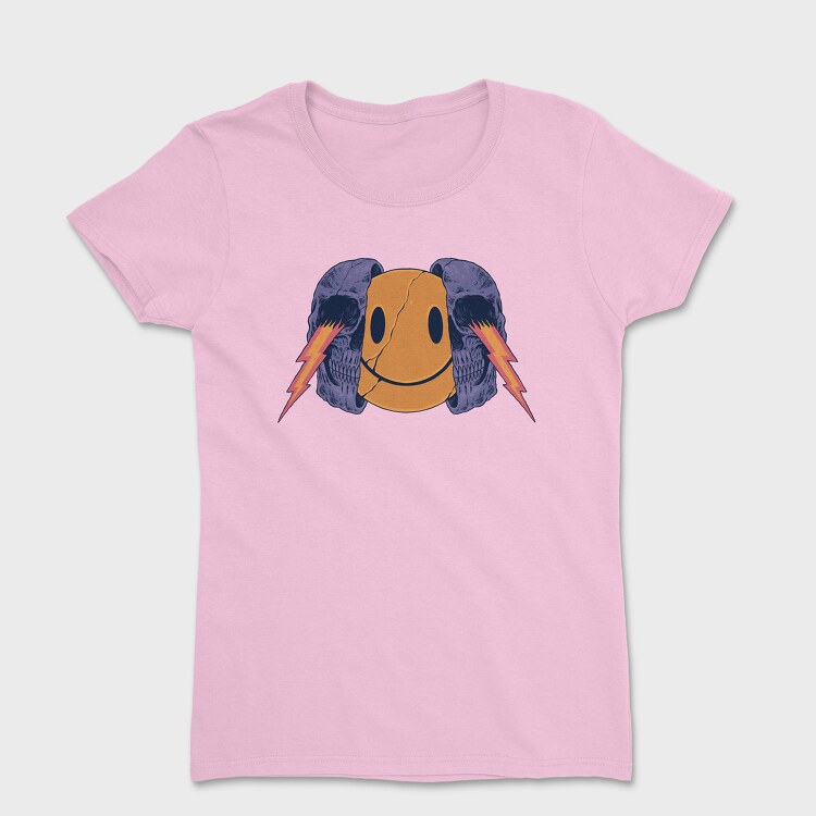 Smiley Skull, Tricou Femei