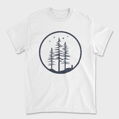 Trees, Tricou Barbati (Unisex)