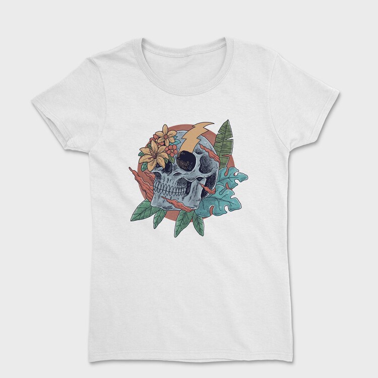 Tropical Skull, Tricou Femei