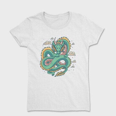 Tricou Femei, Vintage Dragon