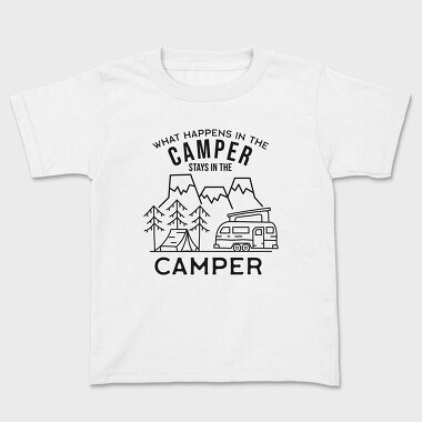 What Happens in the Camper, Tricou Copii