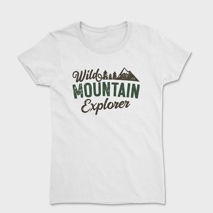 Wild Mountain Explorer, Tricou Femei