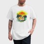 Happy Camper Sunset, Tricou Barbati (Unisex)