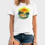 Happy Camper Sunset, Tricou Barbati (Unisex)