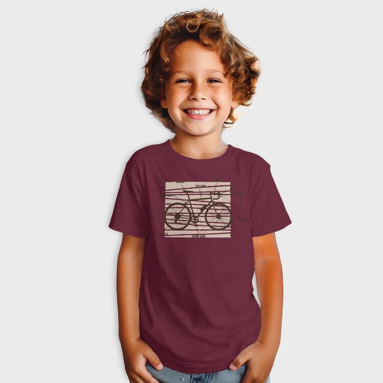 Bike Anatomy, Tricou Copii