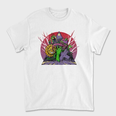 PlantsVSZombies Illustration, Tricou Barbati (Unisex)