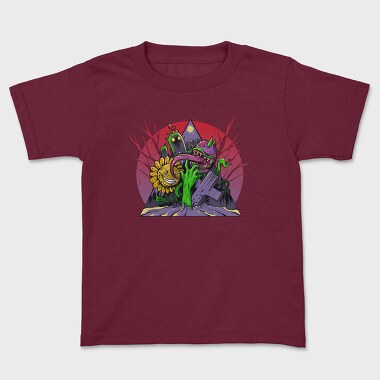 Tricou Copii, PlantsVSZombies Illustration