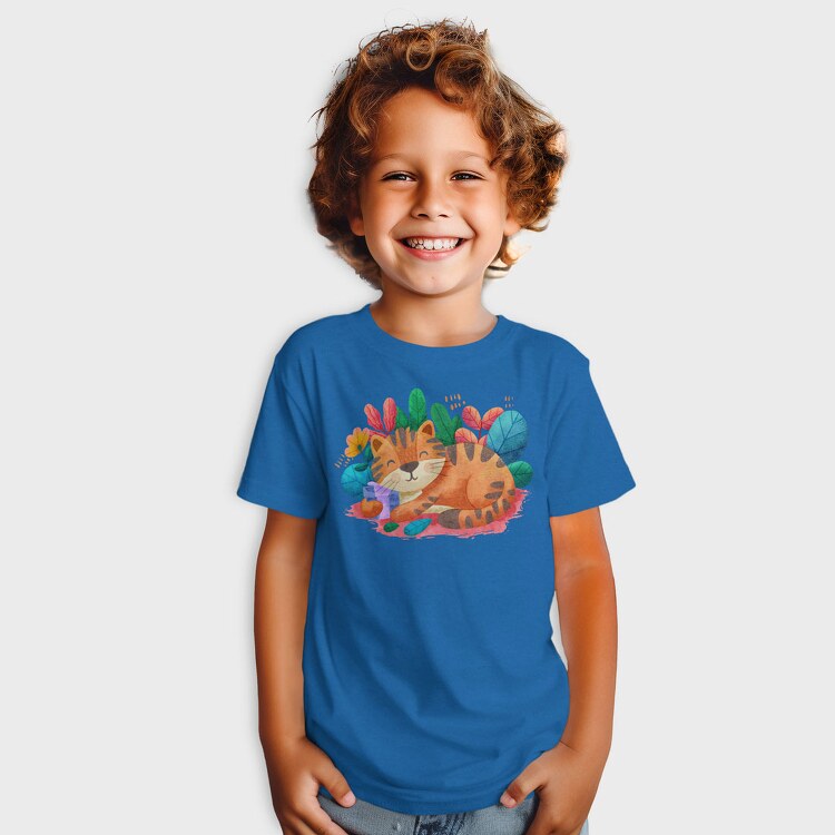 Watercolor Cat, Tricou Copii