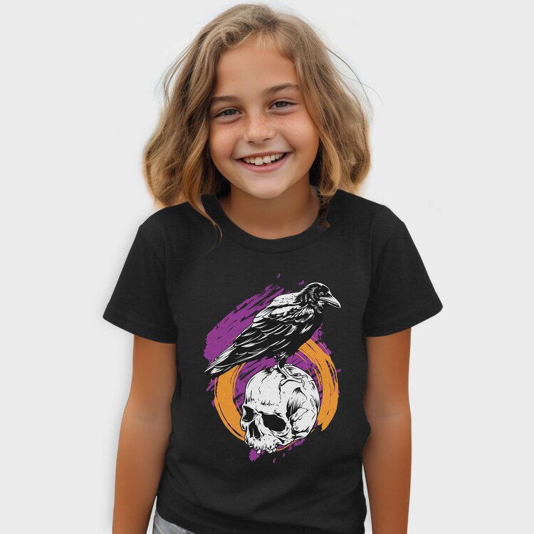 Raven Skull Strike 1, Tricou Copii