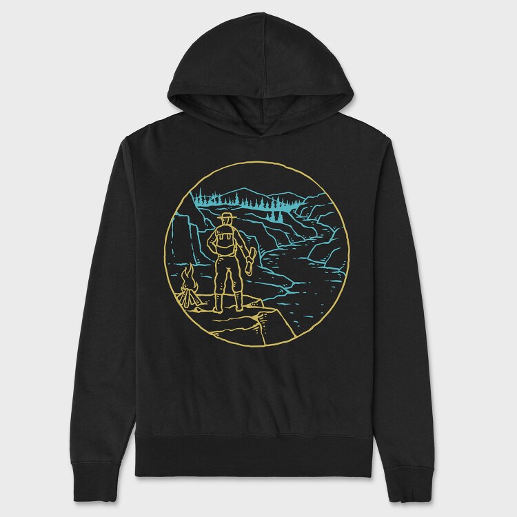 Top Hill, Hanorac Oversize Barbati (Unisex)