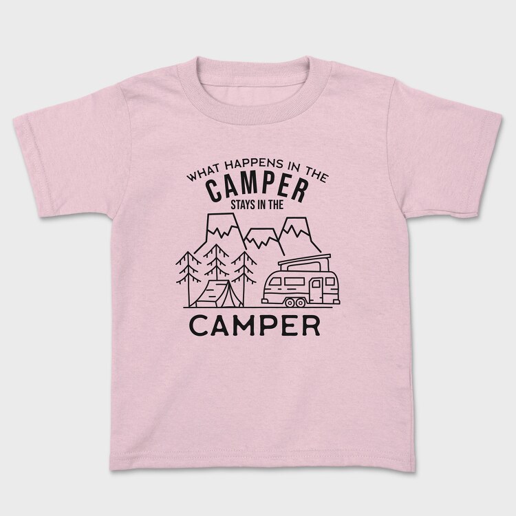What Happens in the Camper, Tricou Copii