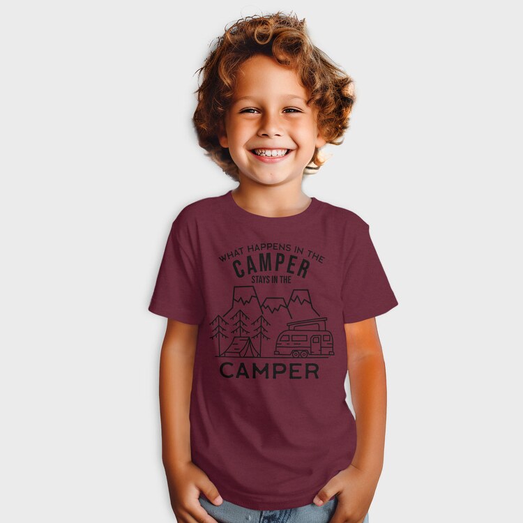 What Happens in the Camper, Tricou Copii