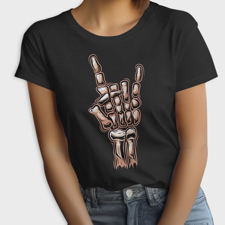 Finger Wave Hand, Tricou Femei