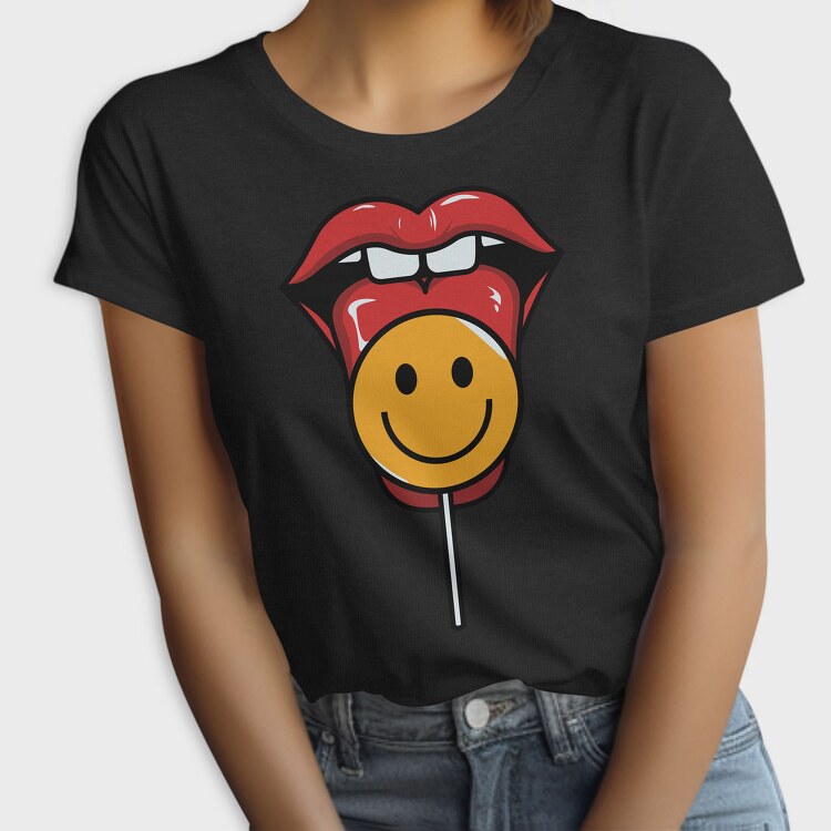 Lollipop Smiley, Tricou Femei