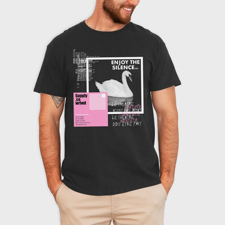 Enjoy the Silence, Tricou Barbati (Unisex)