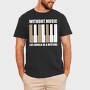 Piano Keys Harmony, Tricou Barbati (Unisex)