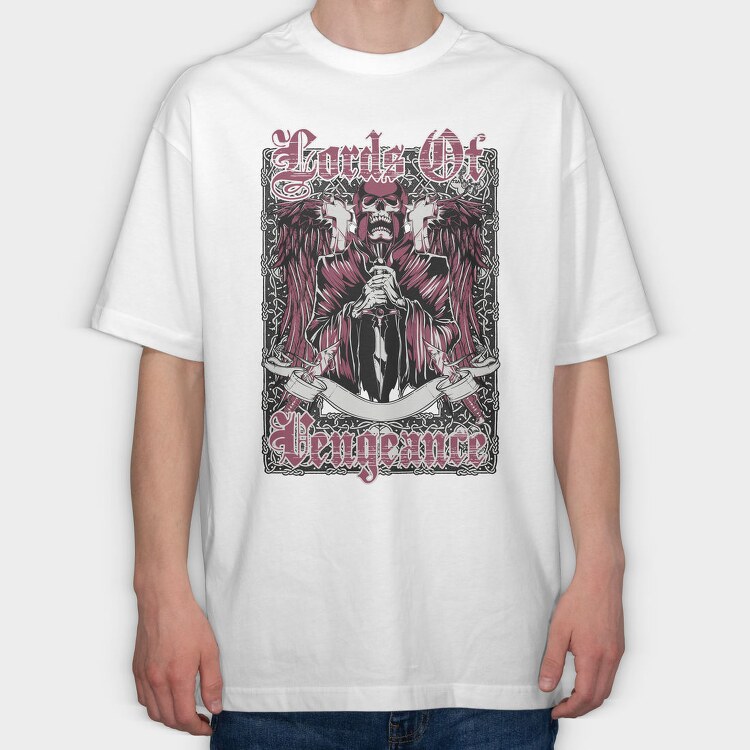 Lords Of Vengeance, Tricou Oversize Barbati (Unisex)
