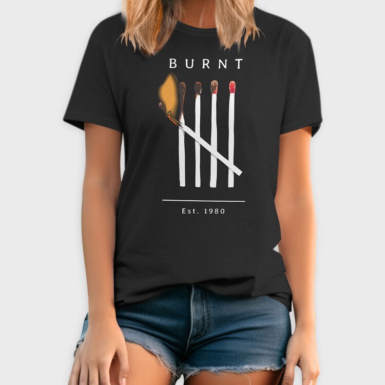 Burnt Matches, Tricou Barbati (Unisex)