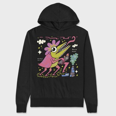 Colorful Creature 26, Hanorac Oversize Barbati (Unisex)