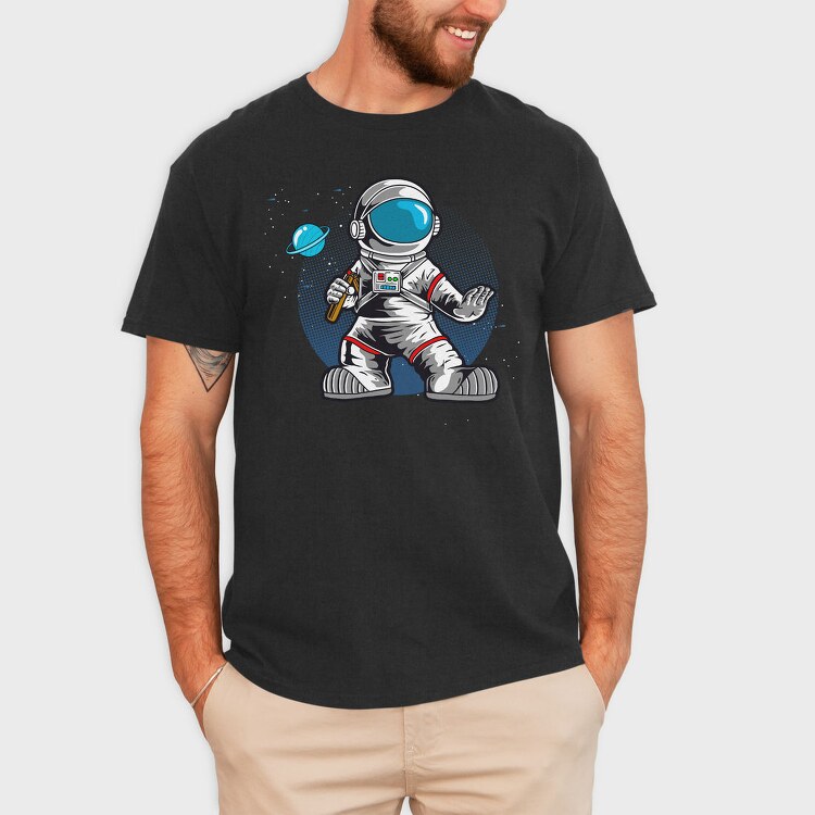 Space Explorer 5, Tricou Barbati (Unisex)