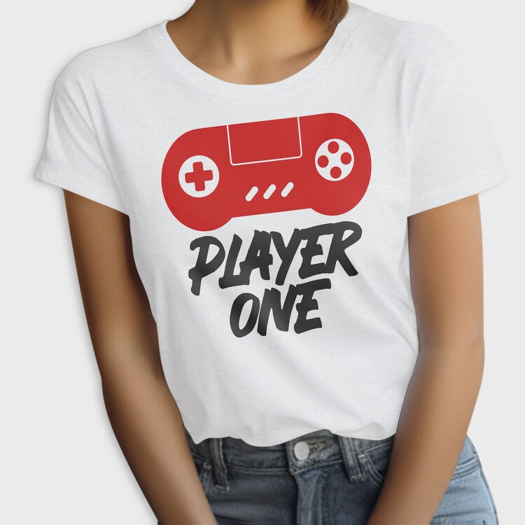 Player One Gamepad, Tricou Femei